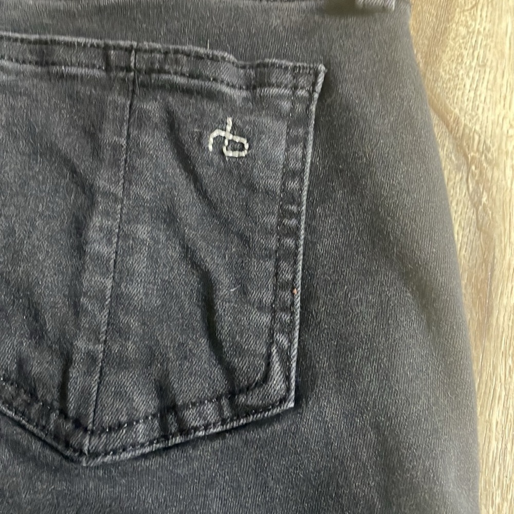 Rag & bone black skinny jeans size 27 - Picture 8 of 8